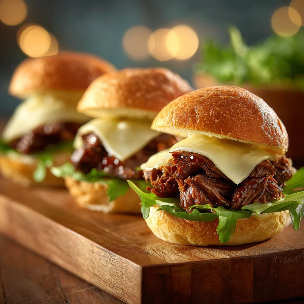 BBQ Beef Sliders
