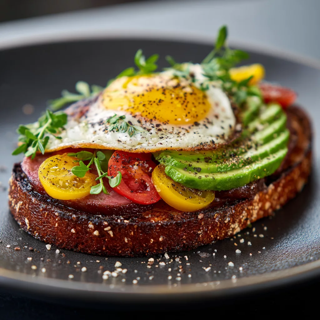 Avocado Steak Toast (10-Min Breakfast)