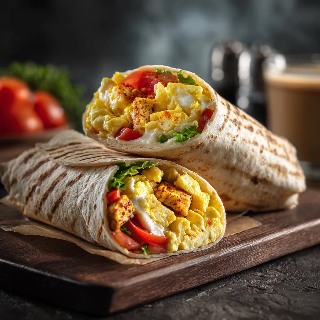 Protein Breakfast Wrap (Easy)