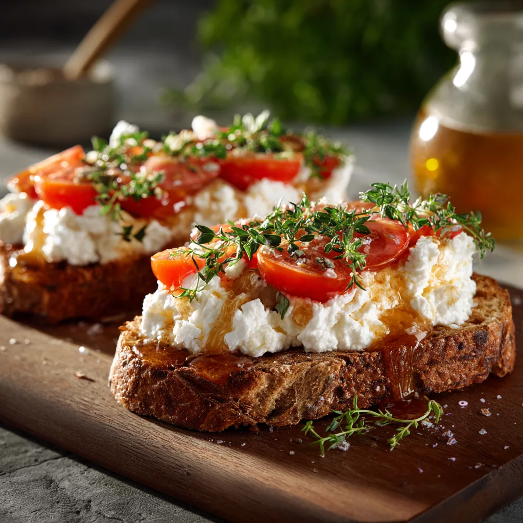 Cottage Cheese Toast