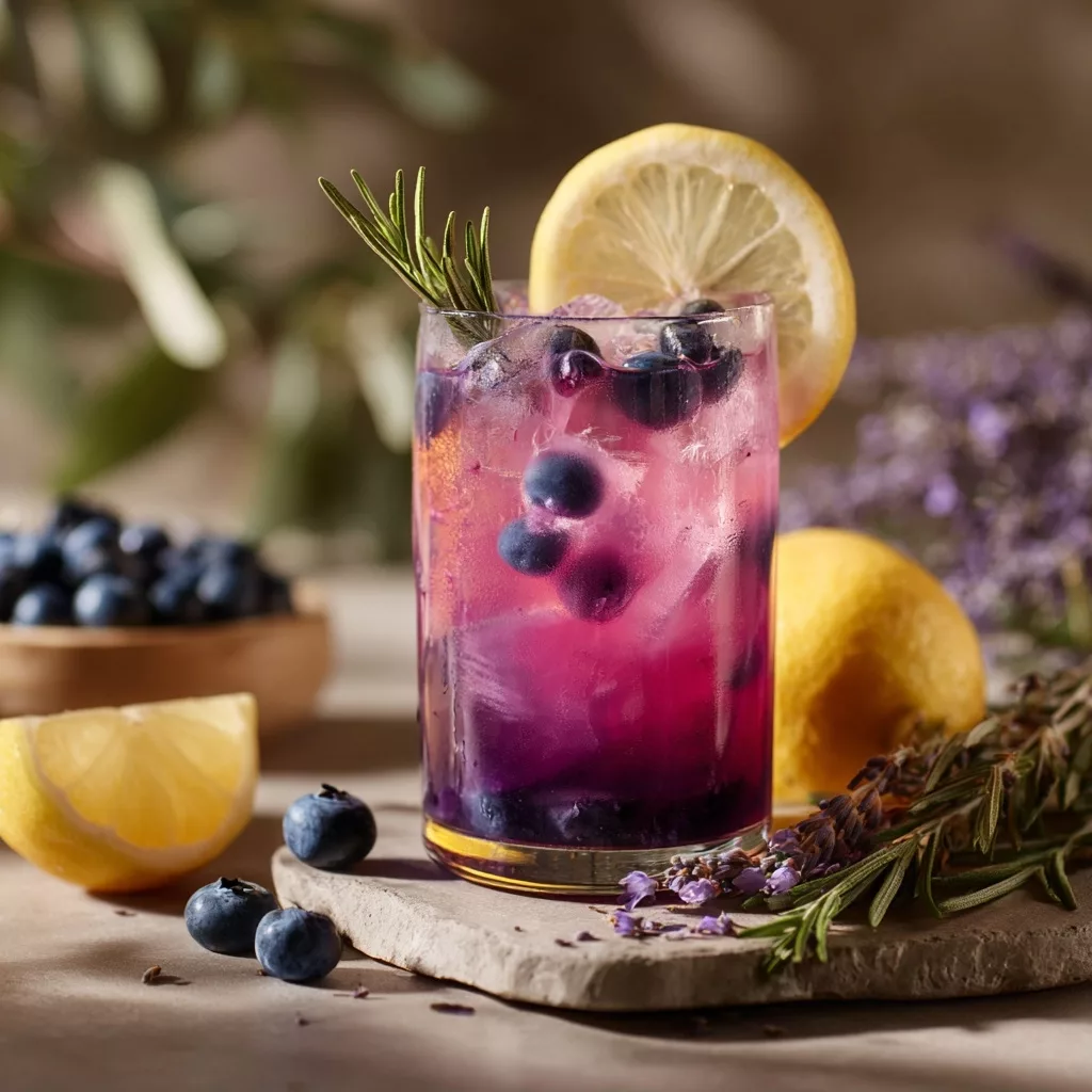 Blueberry Lavender Lemonade