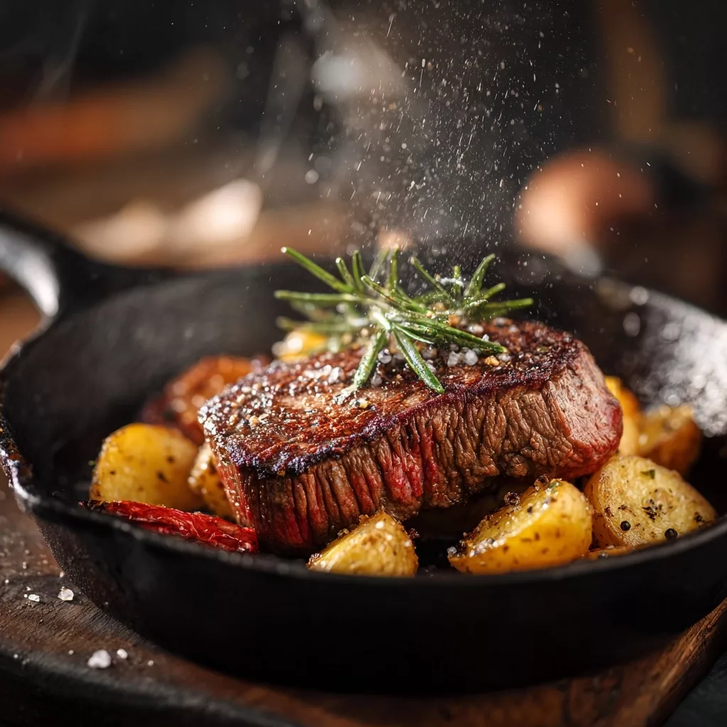 Steak & Roasted Potatoes Skillet