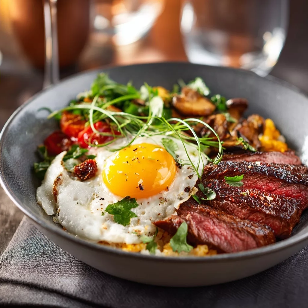 Steak & Eggs Breakfast Bowl