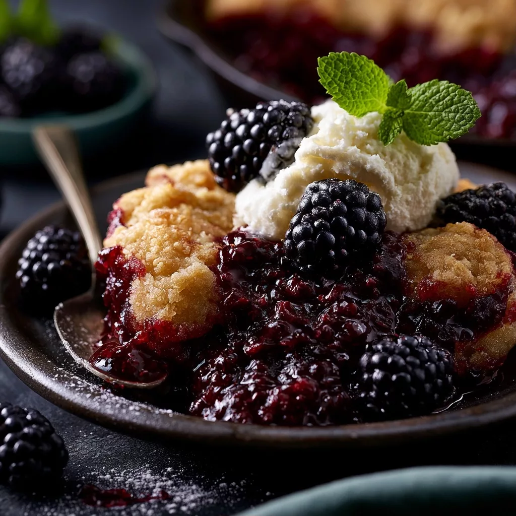 Easy Blackberry Cobbler Recipe - A Simple Summer Dessert
