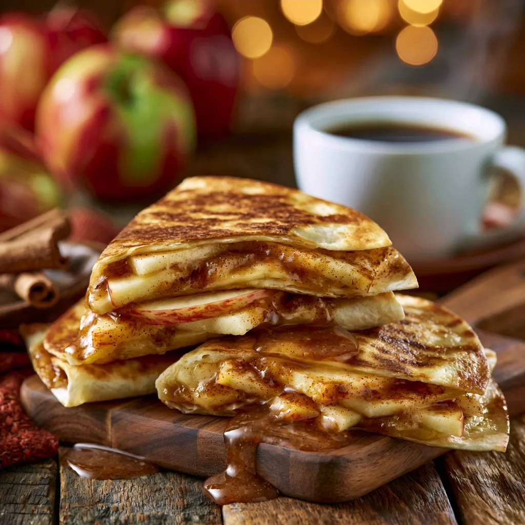 My Favorite Apple Cinnamon Breakfast Quesadillas Recipe