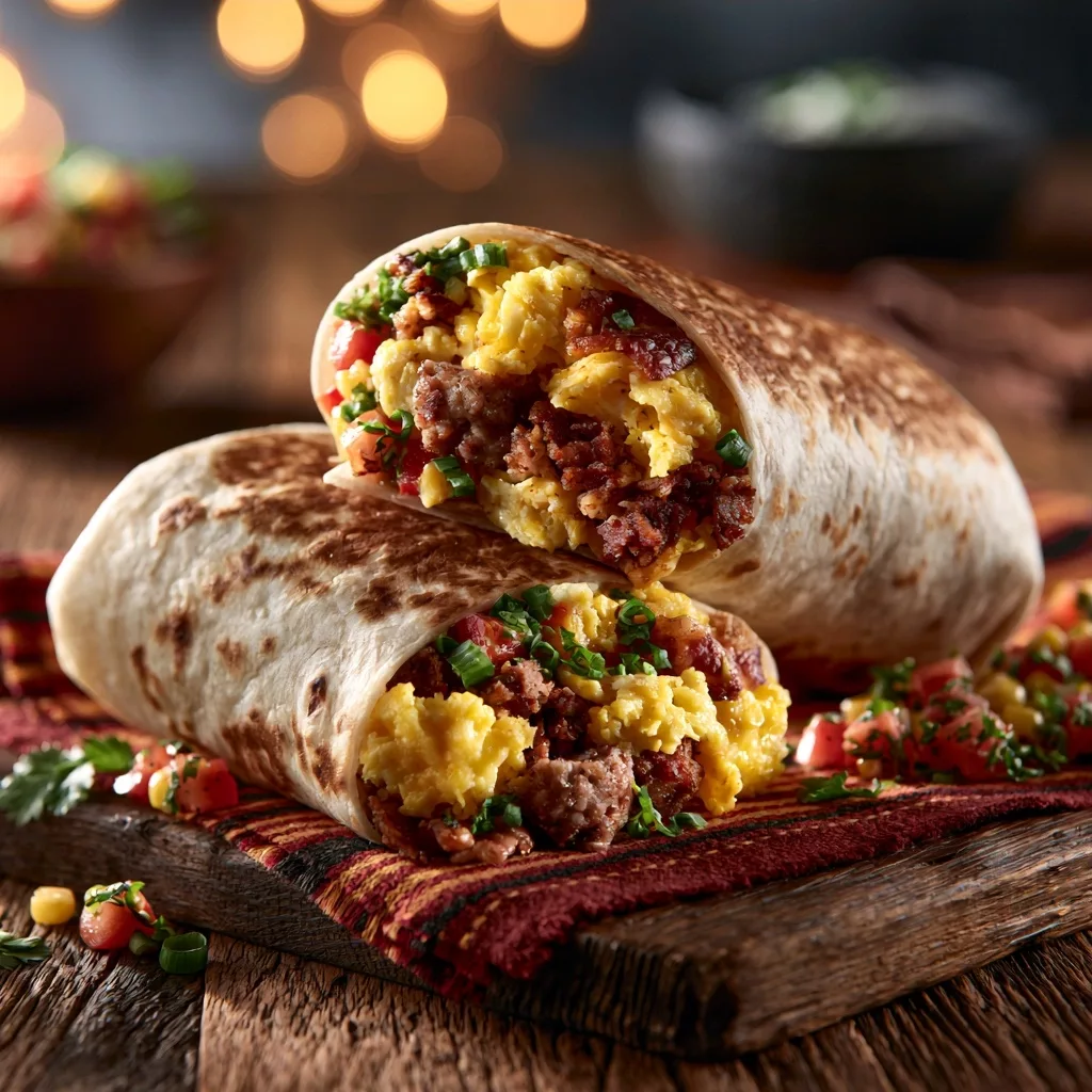 The Ultimate Cowboy Breakfast Burritos