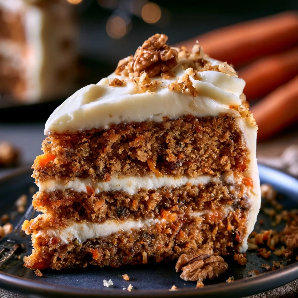 Carrot Cake with Cream Cheese Frosting