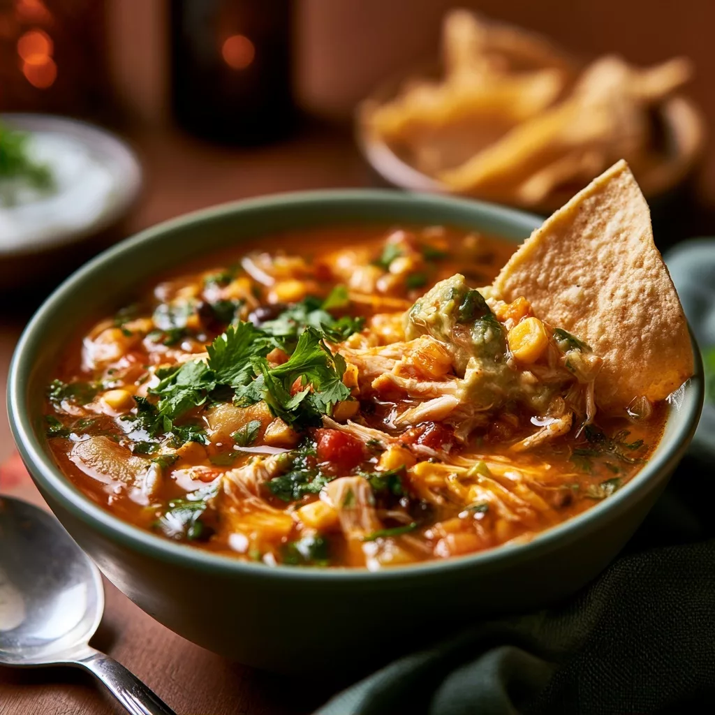 Easy Chicken Tortilla Soup
