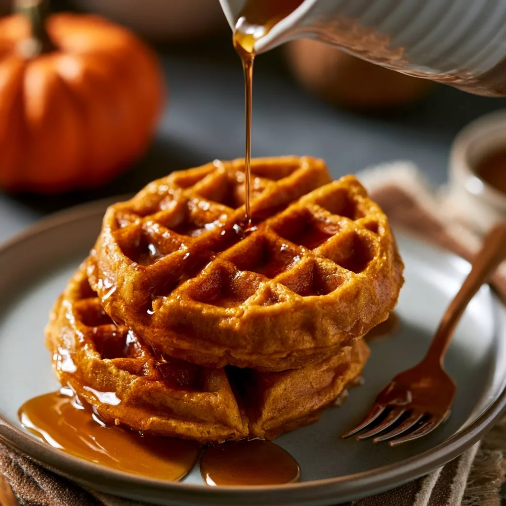 Pumpkin Waffles Recipe