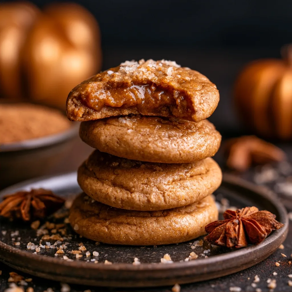 Vegan Pumpkin Pie Cookies