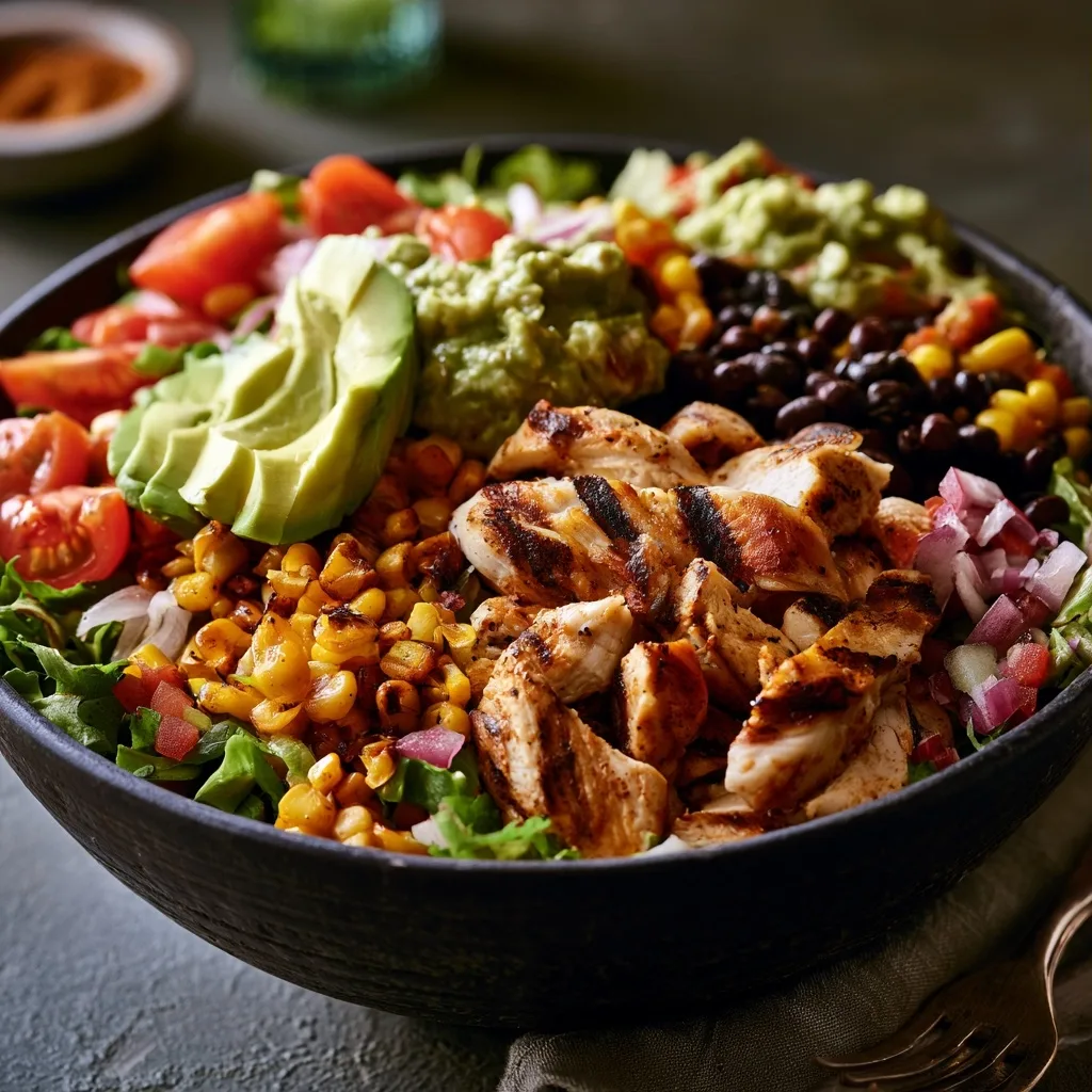 Easy Chicken Burrito Bowls