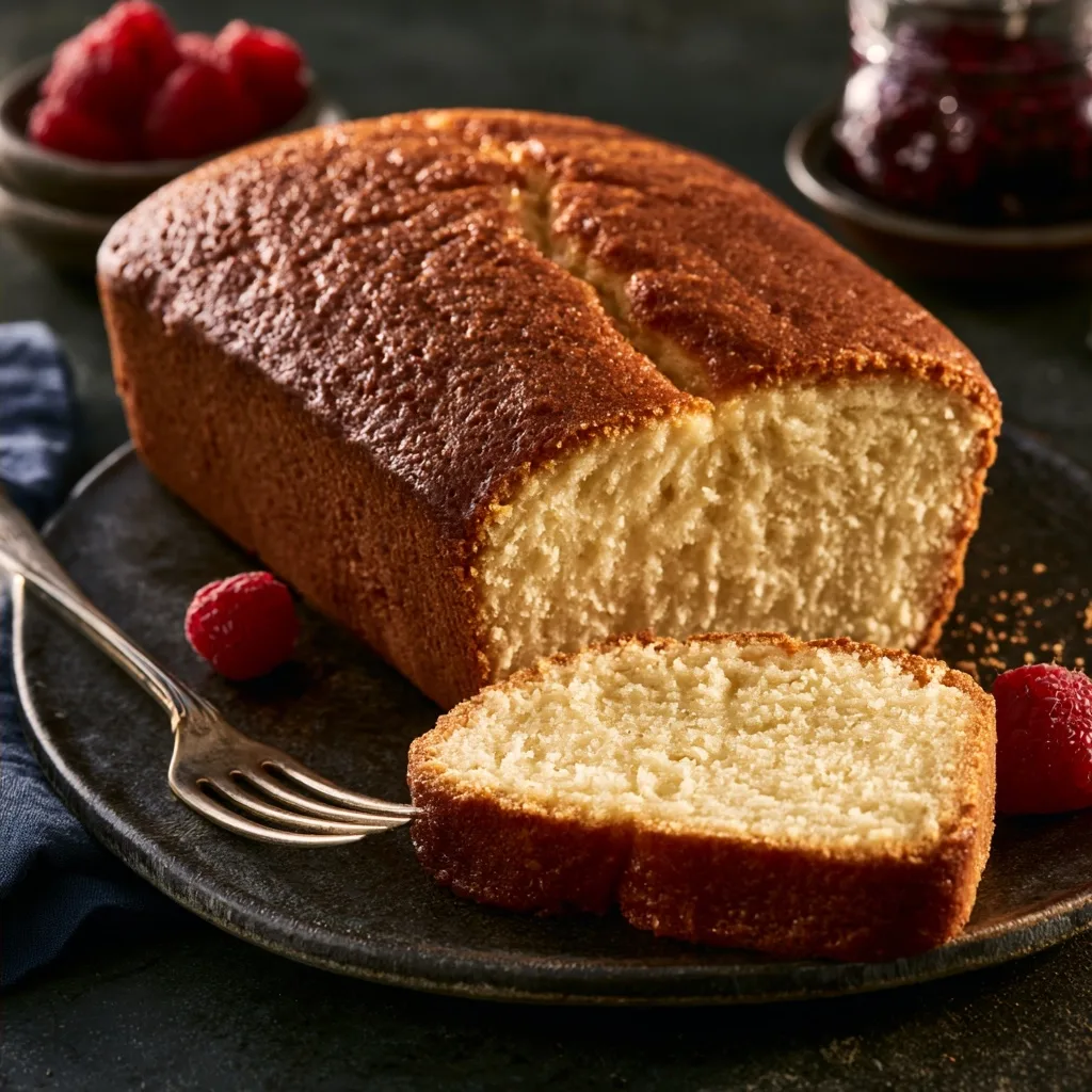Easy Vanilla Pound Cake