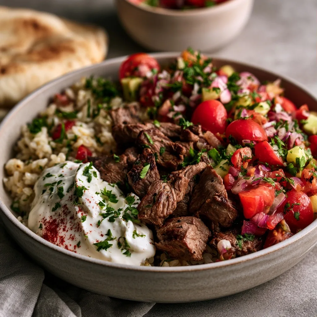 Beef Shawarma Bowls – Easy Healthy Dinner Recipe