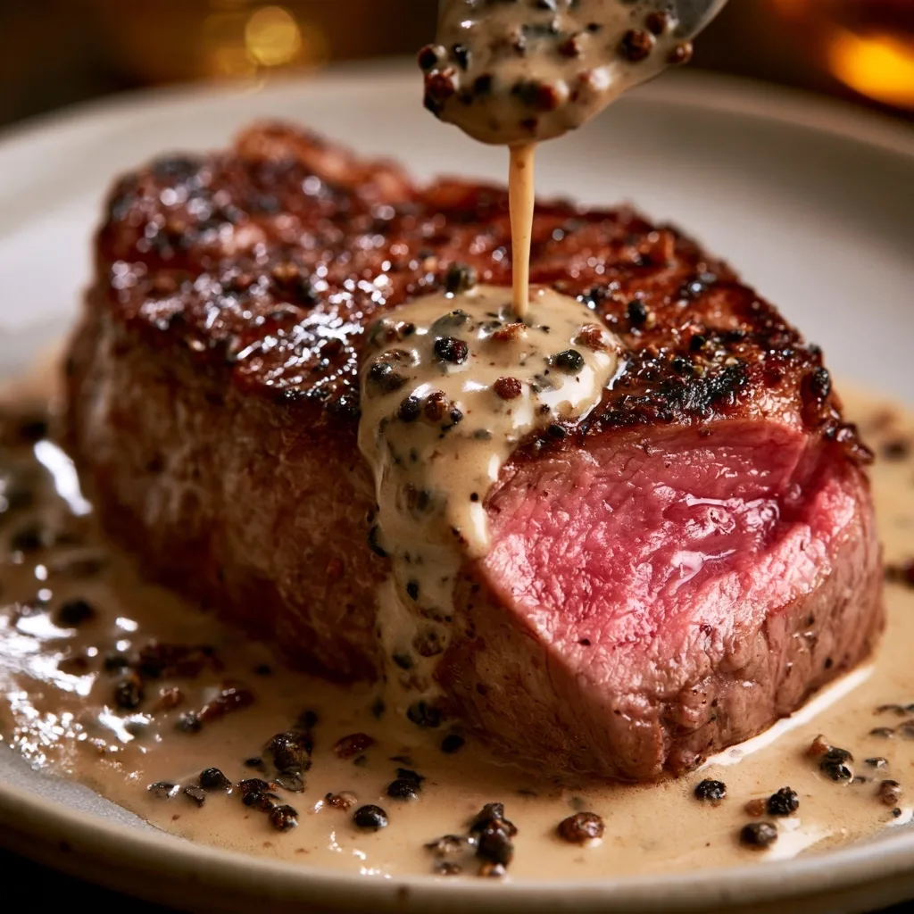 Steak au Poivre