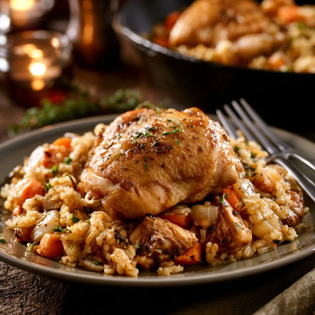One Pot Chicken and Rice – Easy Family Dinner Recipe
