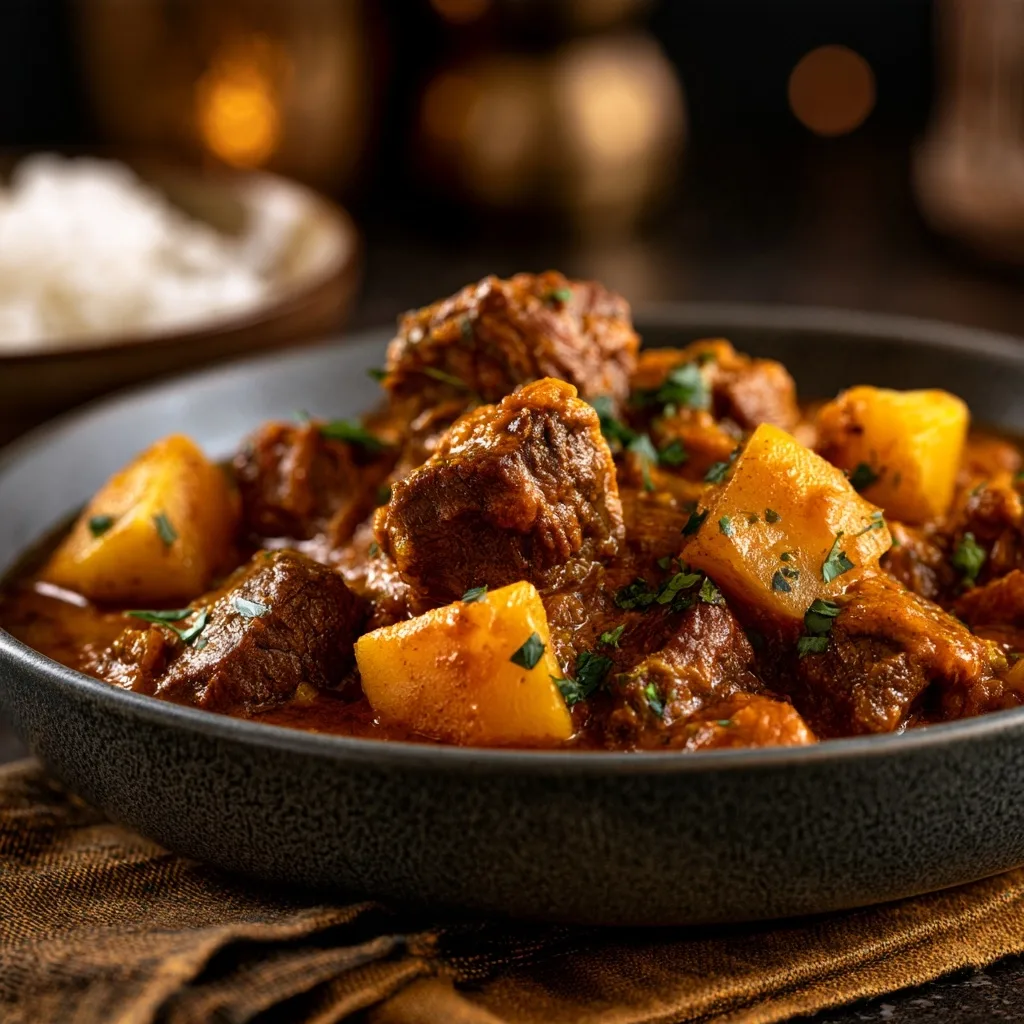 Beef Curry with Potatoes – Easy Cozy Dinner Recipe