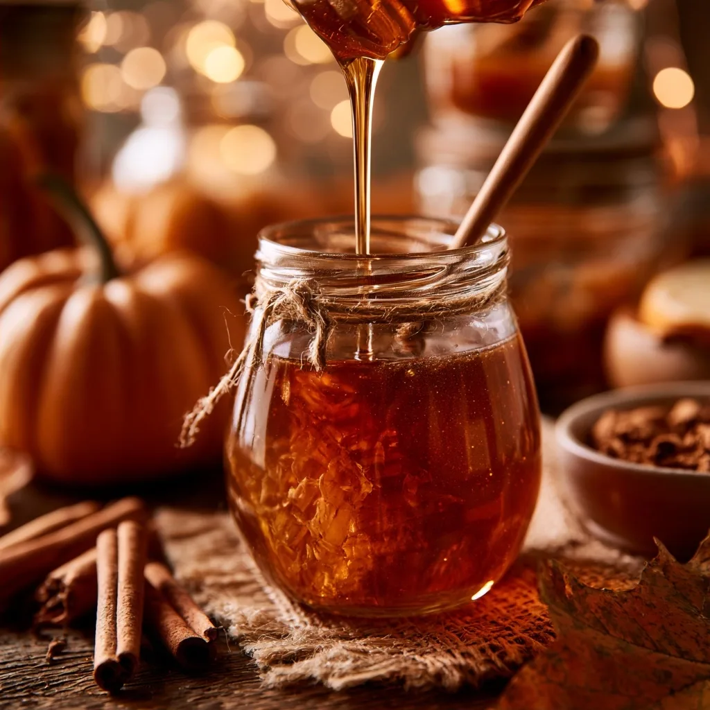 Homemade Maple Pumpkin Spice Syrup