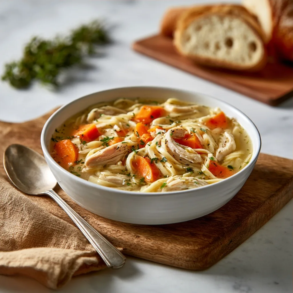 Classic Chicken Noodle Soup Recipe