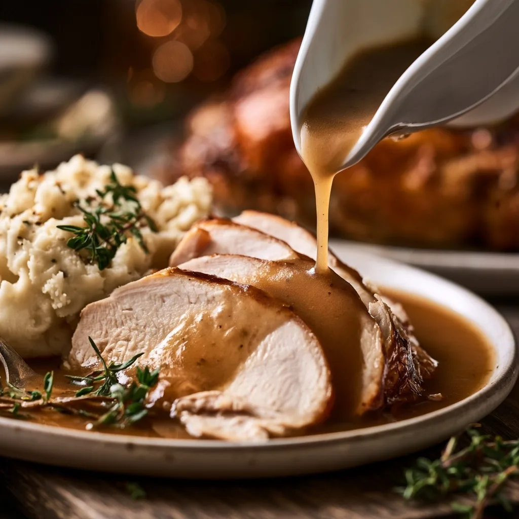 Easy Homemade Turkey Gravy