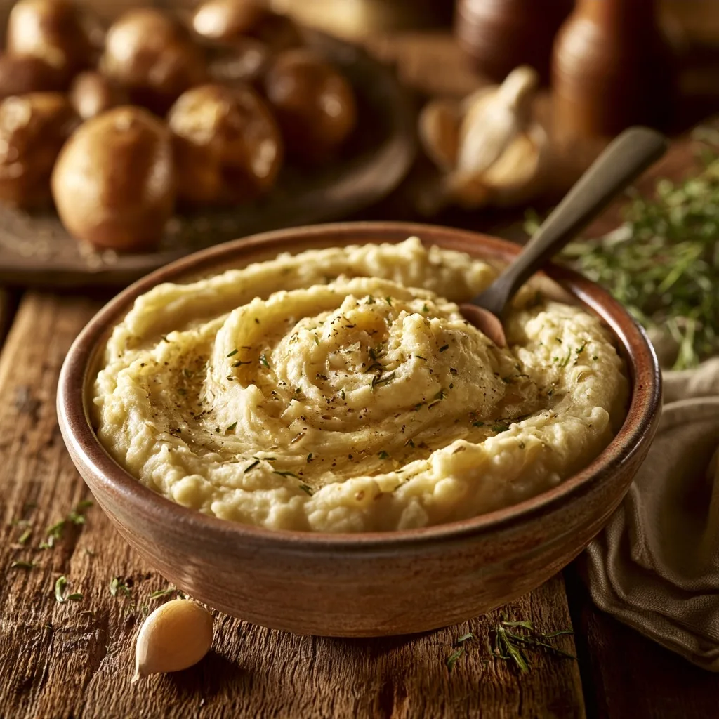 Creamy Garlic Mashed Potatoes